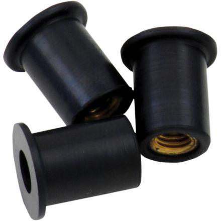 bolt windscreen fastener rubber well nuts
