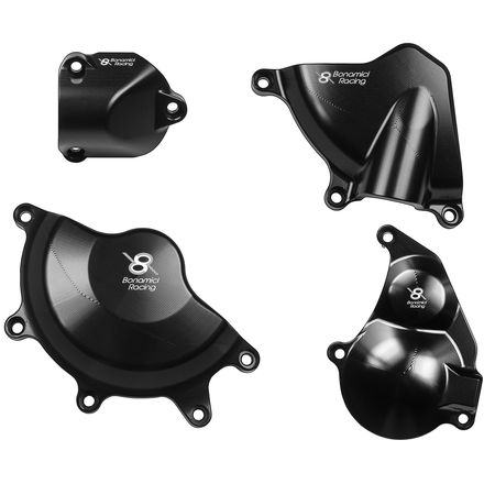 bonamici racing 4 piece engine case cover set