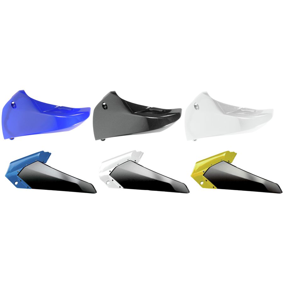 acerbis upper radiator shrouds - yamaha