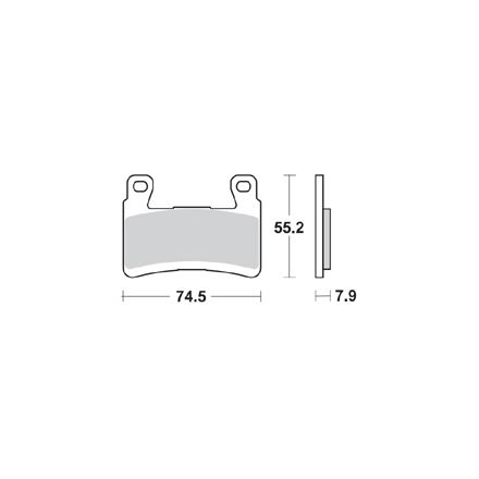 braking cm66 race compound brake pads