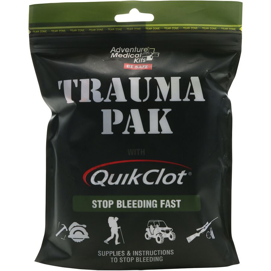adventure medical kits quikclot trauma pak