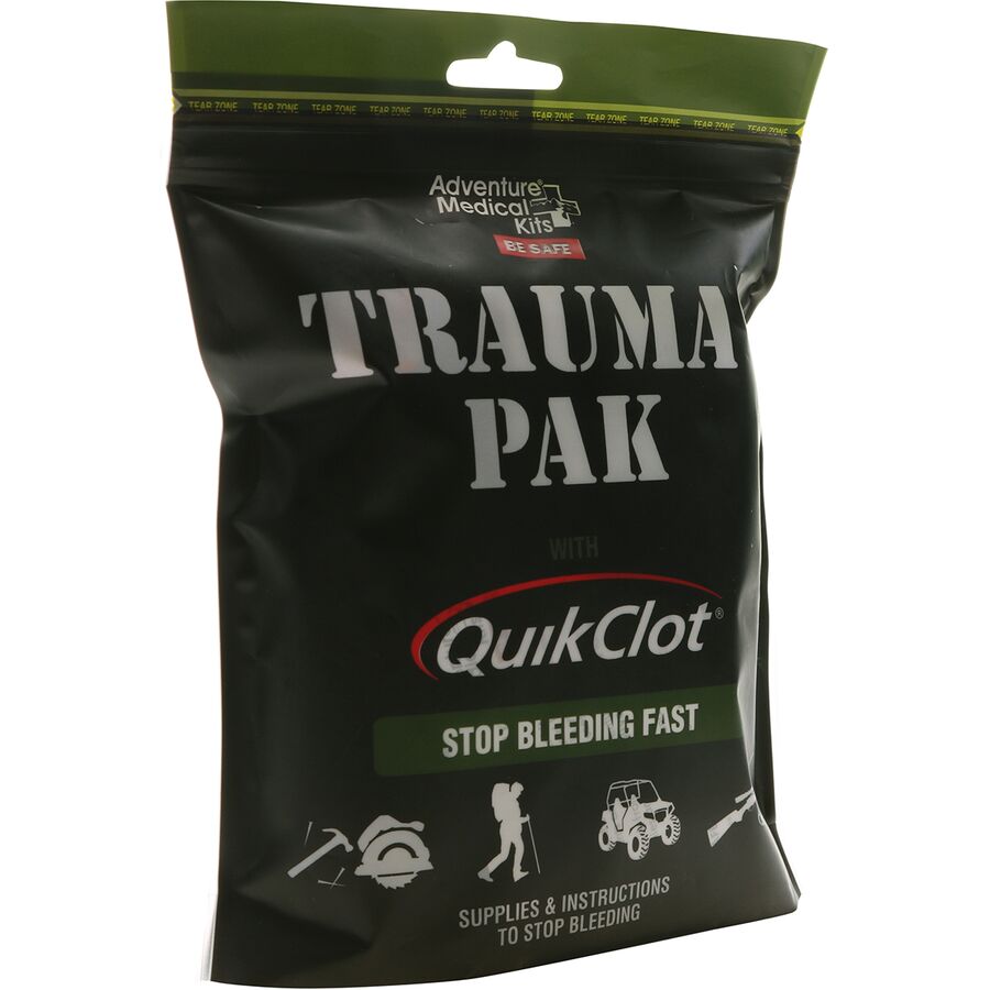 adventure medical kits quikclot trauma pak