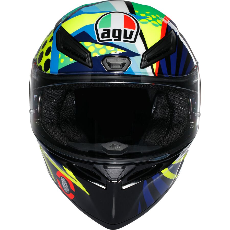agv k1 s rossi winter test 2020 helmet