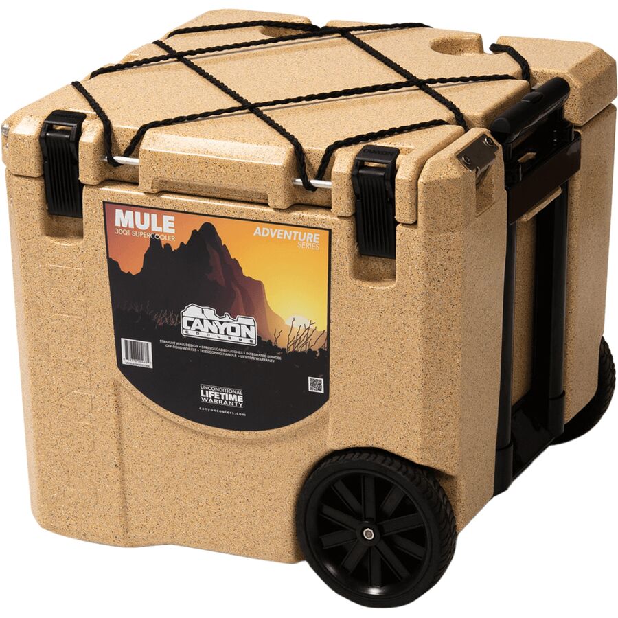 canyon coolers mule 30qt wheeled cooler 4 canyon coolers mule 30qt wheeled cooler