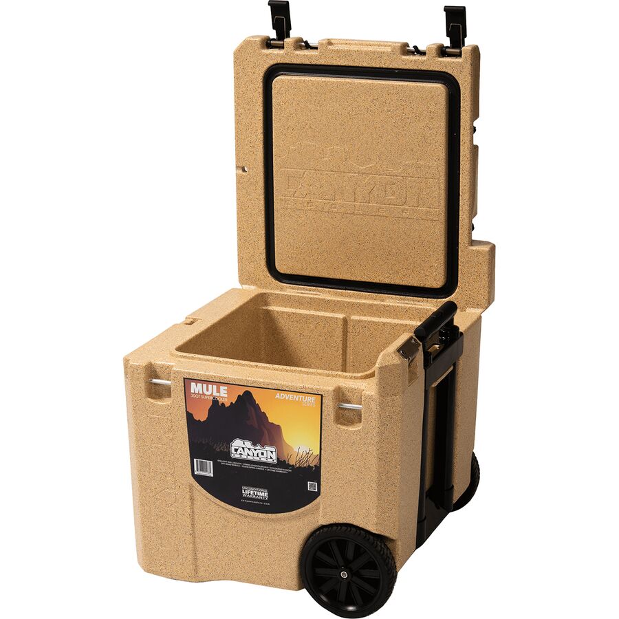 canyon coolers mule 30qt wheeled cooler 6 canyon coolers mule 30qt wheeled cooler