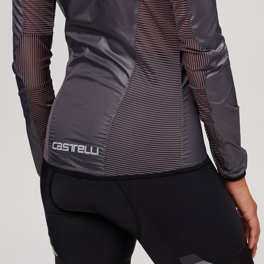 castelli aria shell jacket - women's 4 castelli aria shell jacket - women's