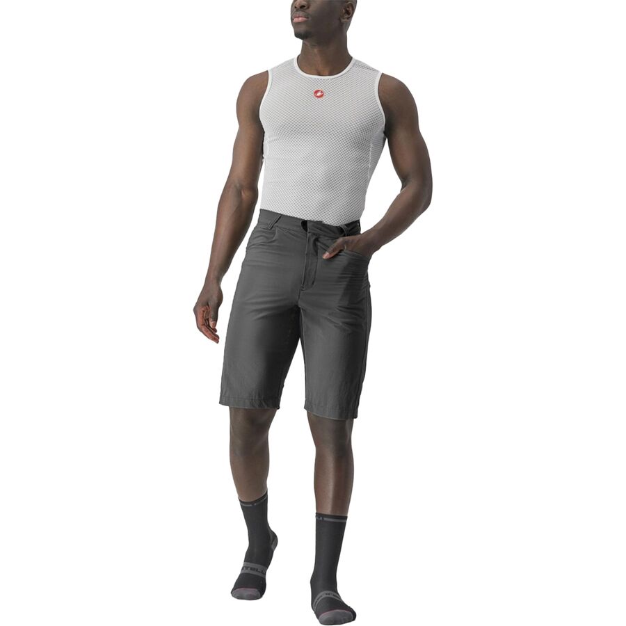 castelli unlimited baggy short - men's 6 castelli unlimited baggy short - men's