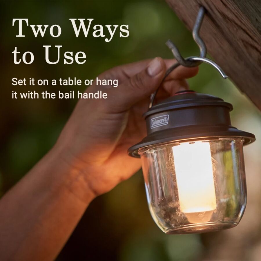 coleman classic recharge 400 lumen lantern