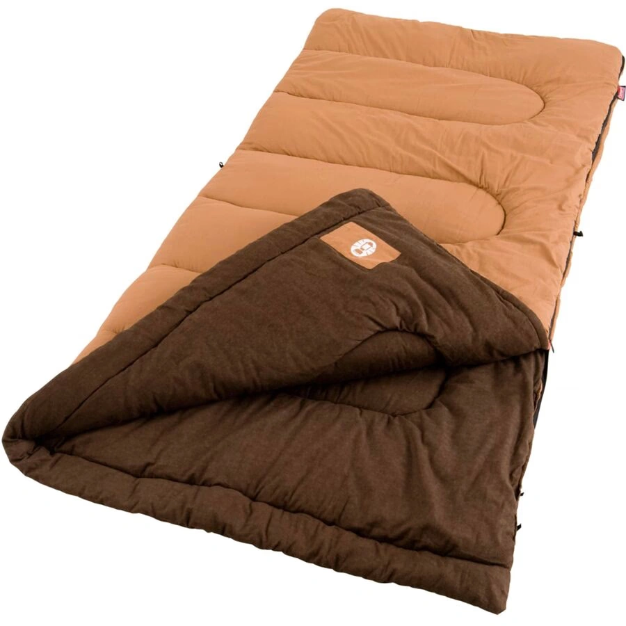 coleman dunnock cold weather sleeping bag: 20f synthetic