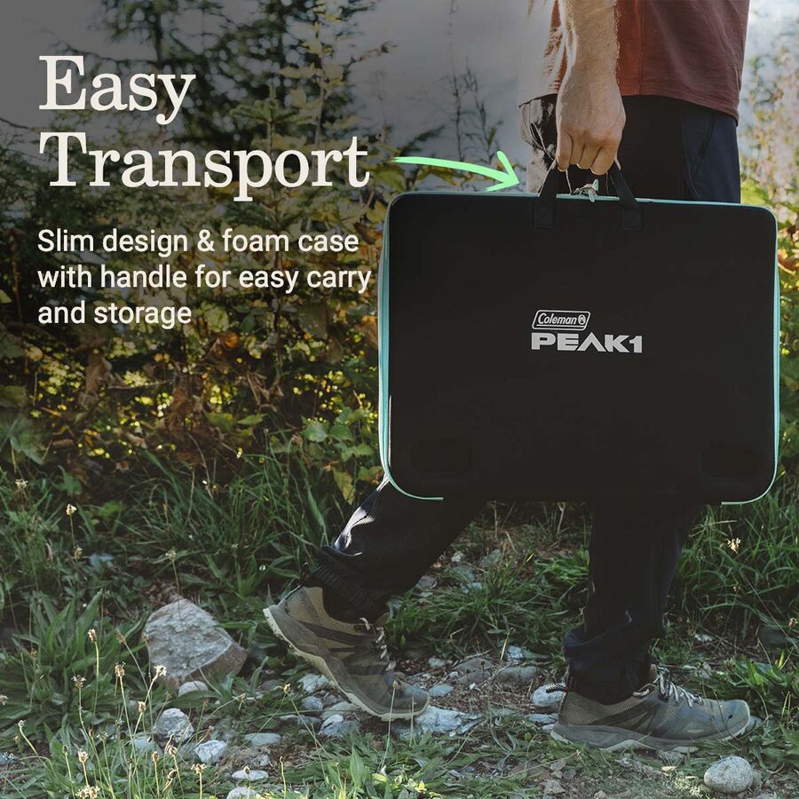 coleman peak1 2 burner stove