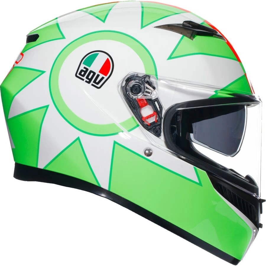 agv k3 rossi mugello 2018 helmet