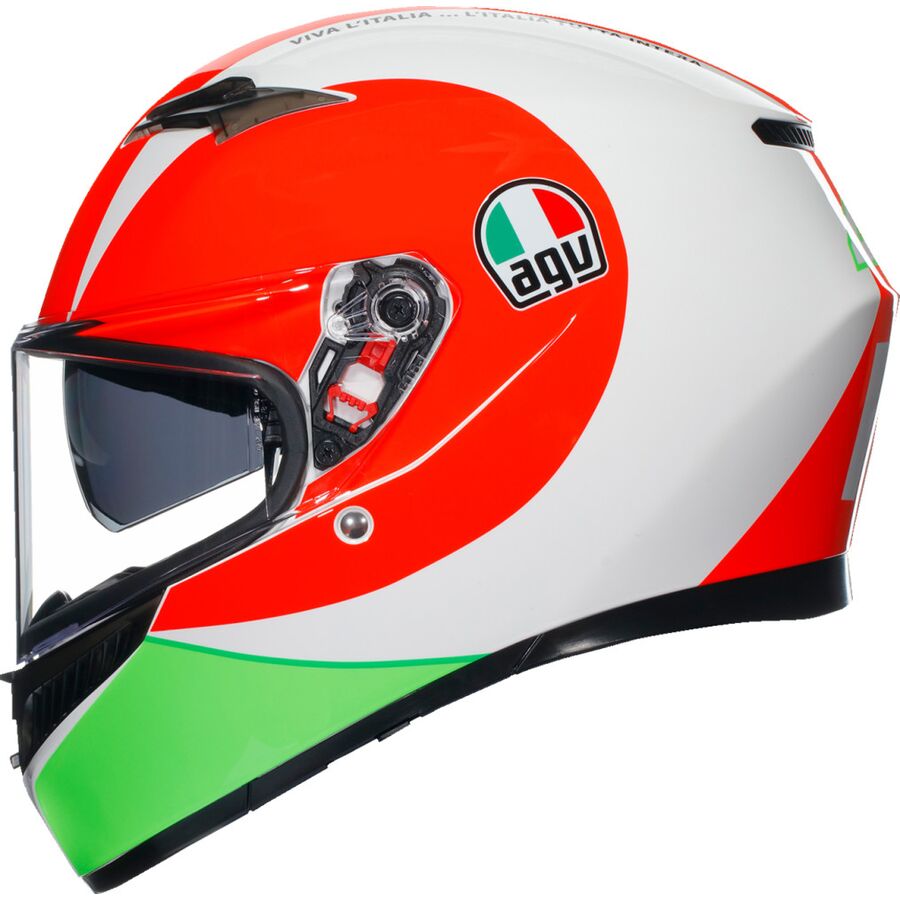 agv k3 rossi mugello 2018 helmet