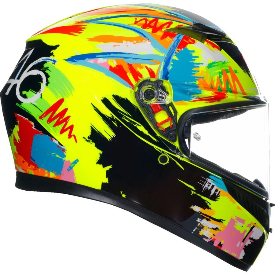 agv k3 rossi winter test 2019 helmet