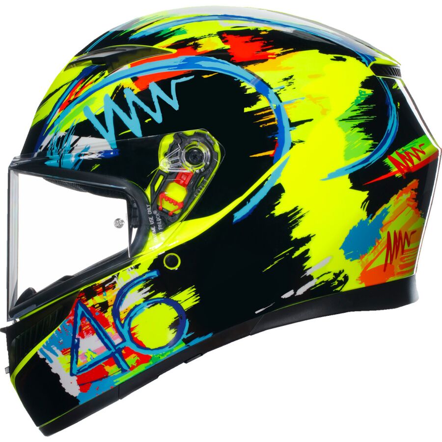 agv k3 rossi winter test 2019 helmet