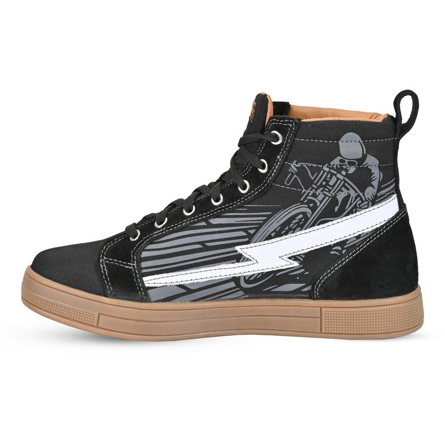 cortech slayer canvas limited edition boardtrack riding shoes