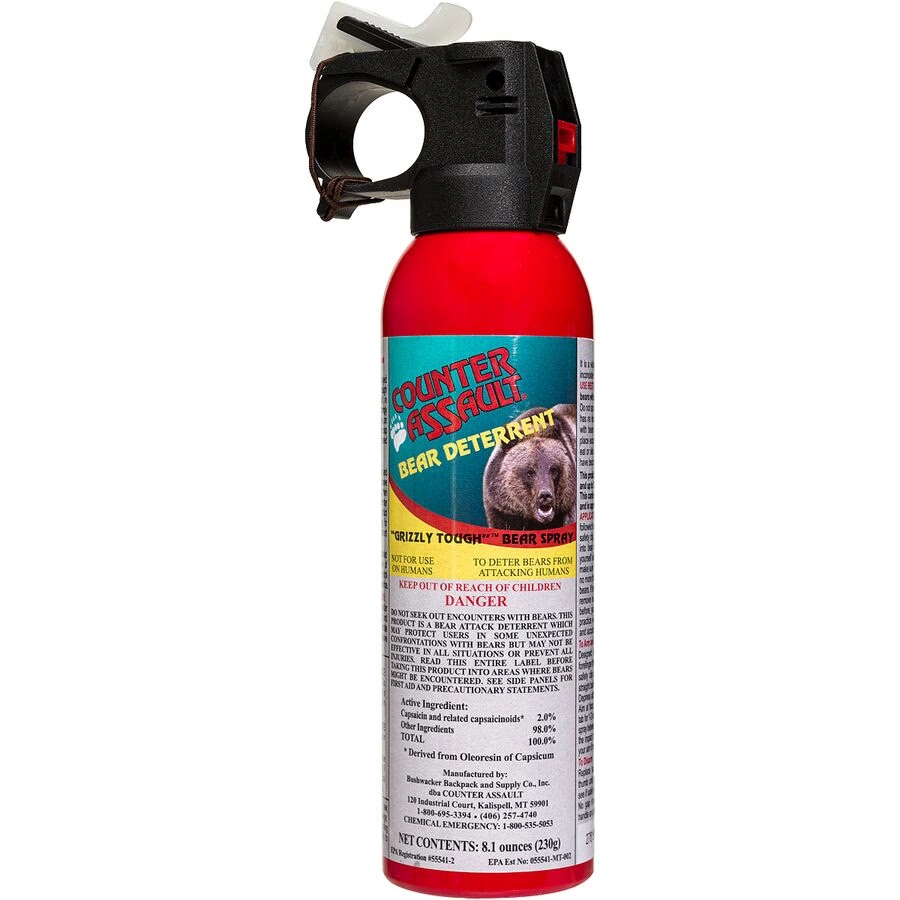 counter assault 8.1oz bear deterrent spray