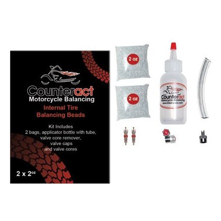 counteract motorcycle internal tire balancing beads kit