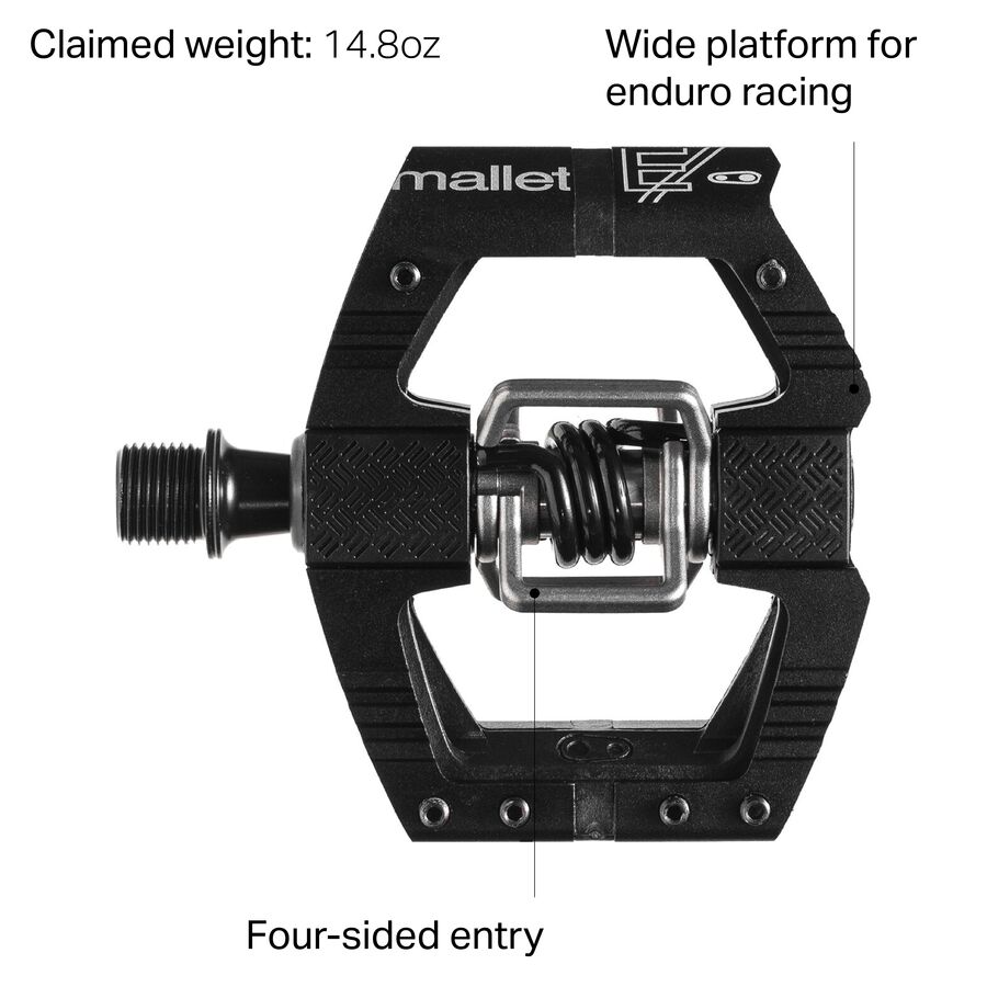 crank brothers mallet enduro pedals