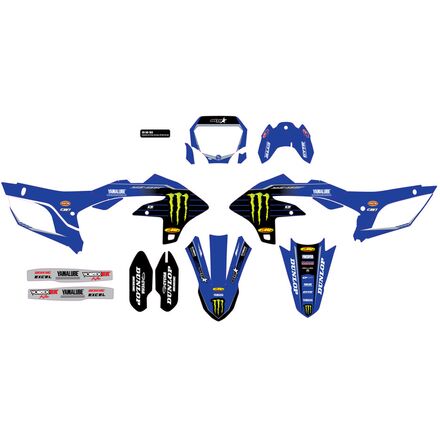 d'cor visuals 2023 monster energy yamaha complete kit