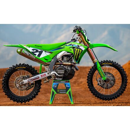 d'cor visuals 25 monster energy kawasaki complete graphics kit