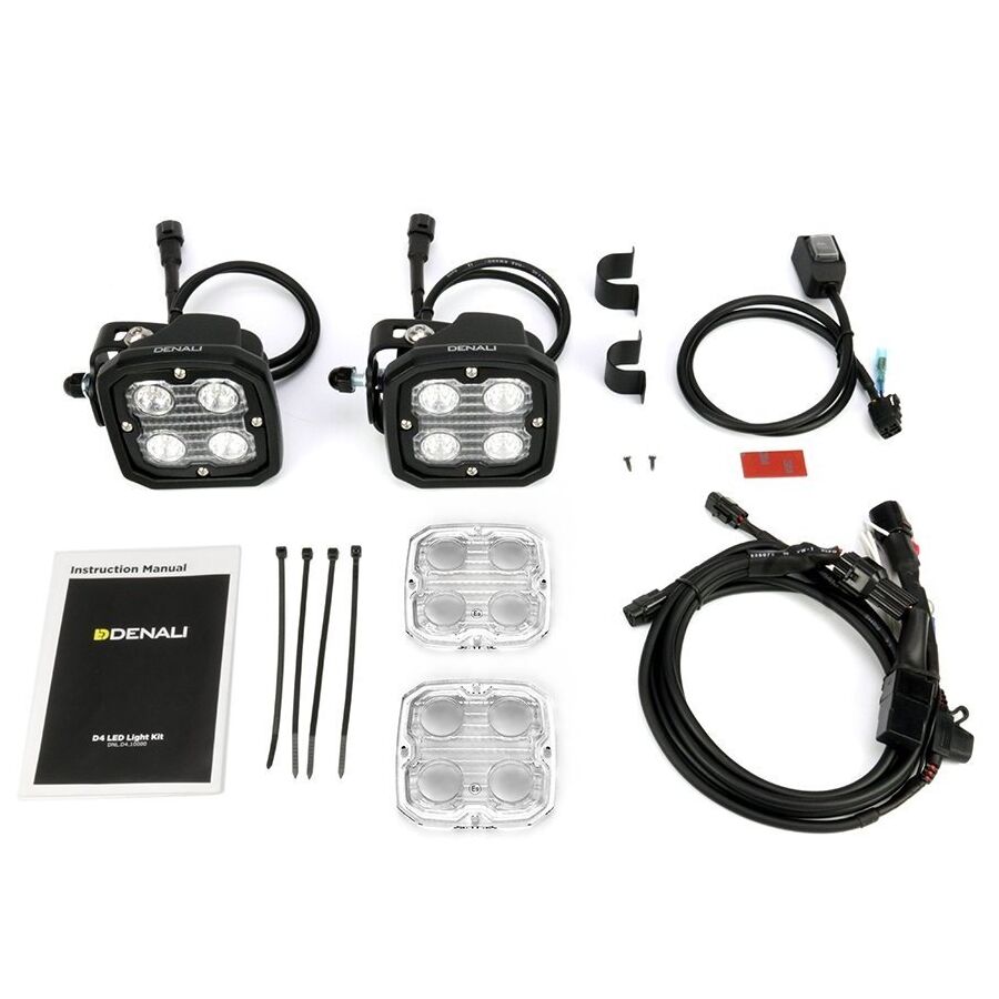 denali d4 2.0 datadim led light kit