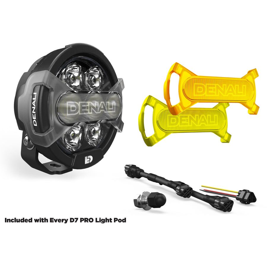 denali d7 pro multi-beam driving light pod