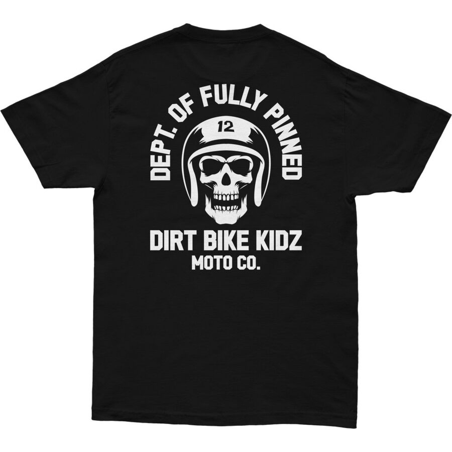 dirt bike kidz youth fully pinned t-shirt 3 dirt bike kidz youth fully pinned t-shirt