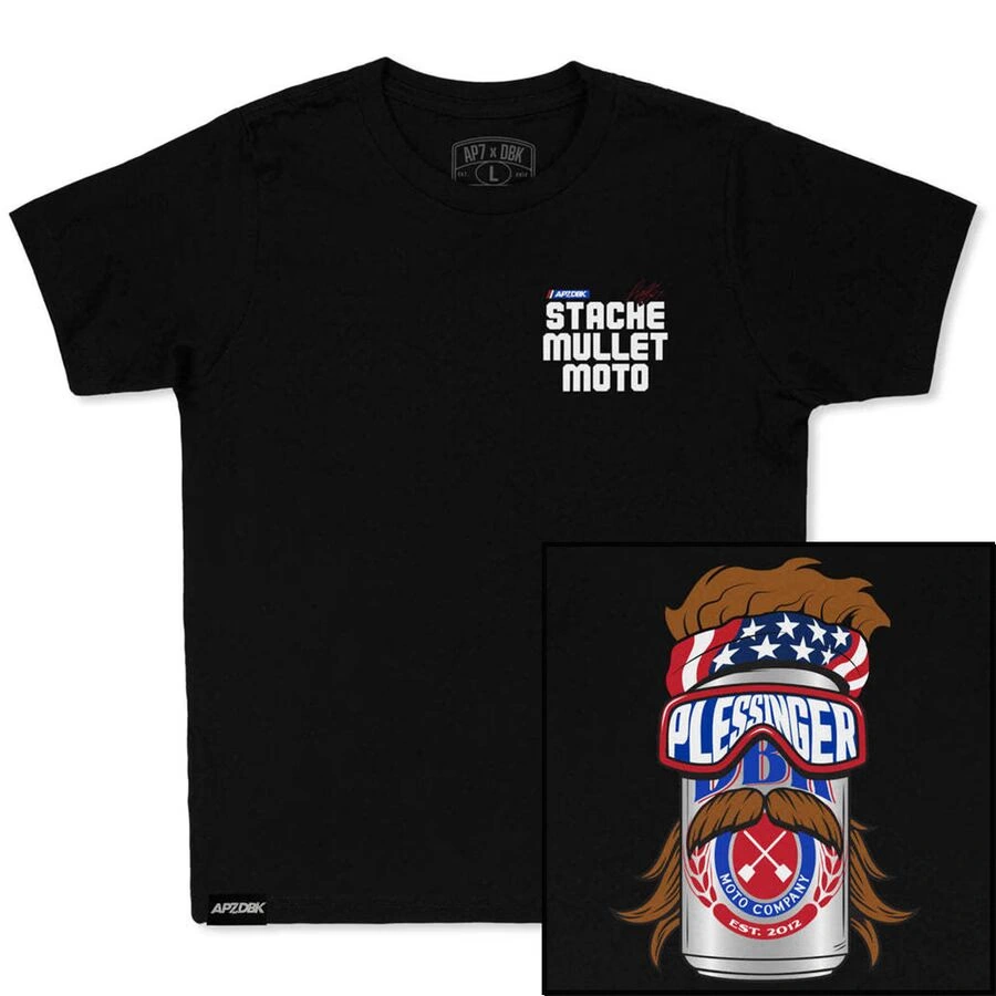 dirt bike kidz youth mullet madness t-shirt