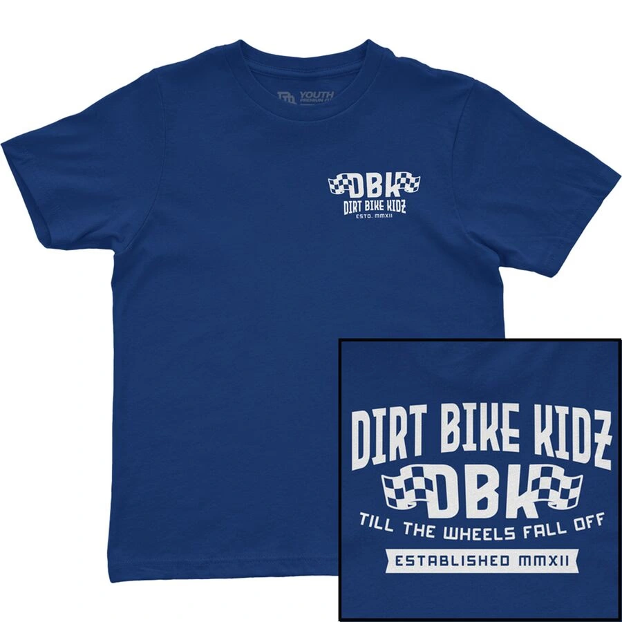 dirt bike kidz youth till the end t-shirt