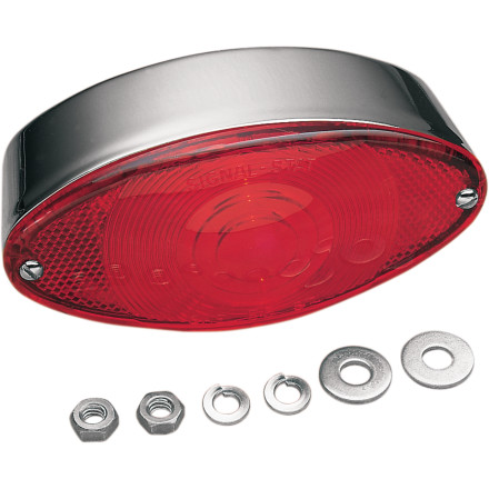 drag specialties cats eye oval tail light