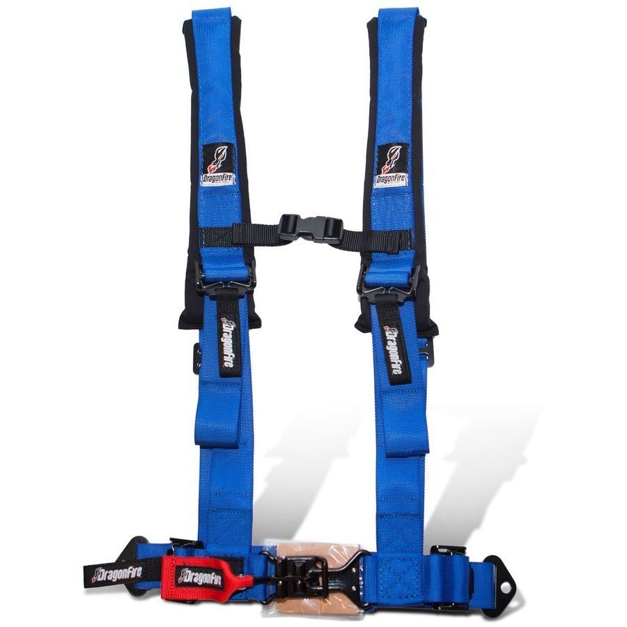 dragonfire racing 4-point 2\" harness restraints with sternum clip