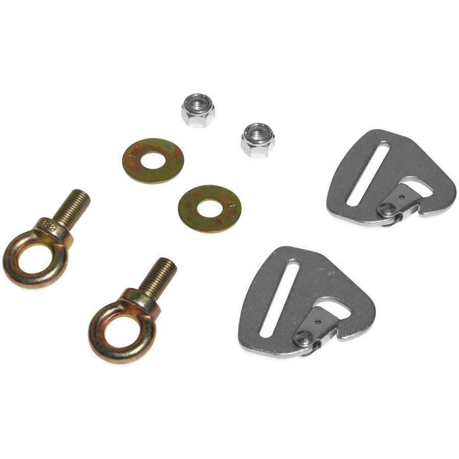 dragonfire racing quick-release snap hook harness tab kit