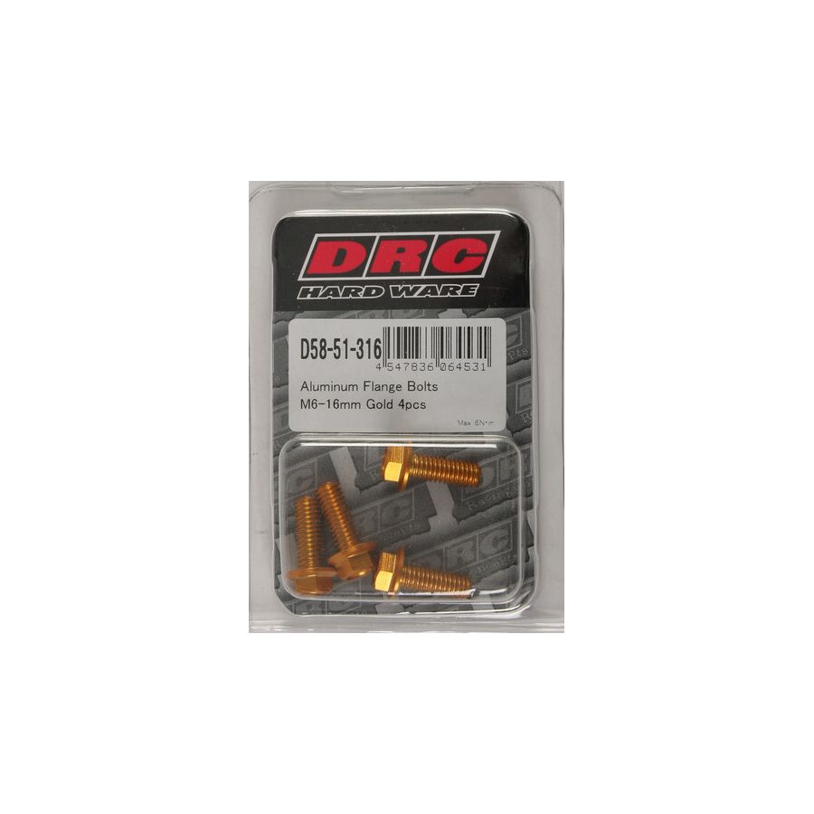 drc aluminum flange bolts 6 drc aluminum flange bolts