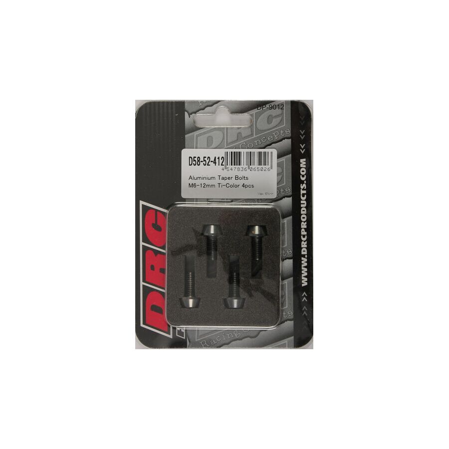 drc aluminum taper bolts