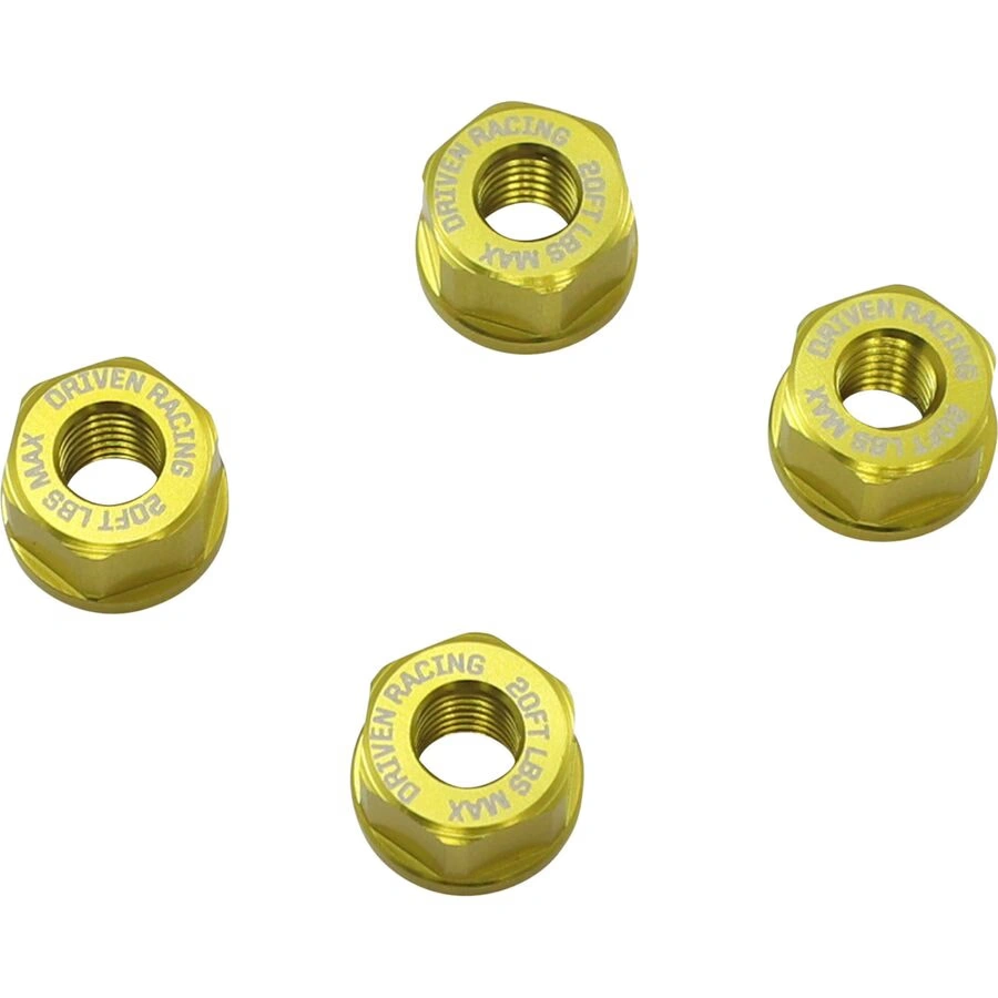 driven racing grom sprocket nuts 4 driven racing grom sprocket nuts