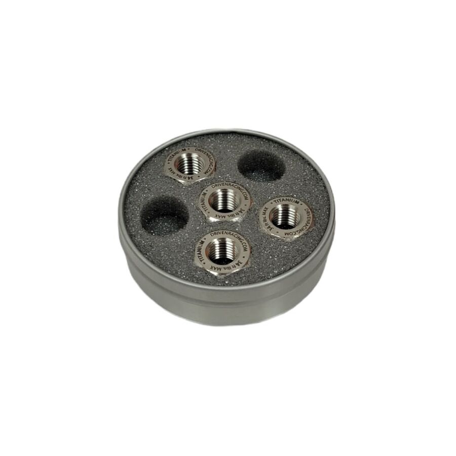 driven racing titanium sprocket nuts 4 driven racing titanium sprocket nuts