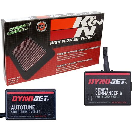 dynojet power commander 6 with auto tune and k&n air filter kit