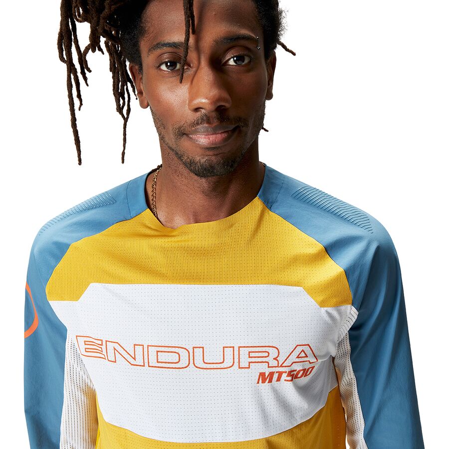 endura mt500 burner lite long-sleeve jersey - men's 13 endura mt500 burner lite long-sleeve jersey - men's