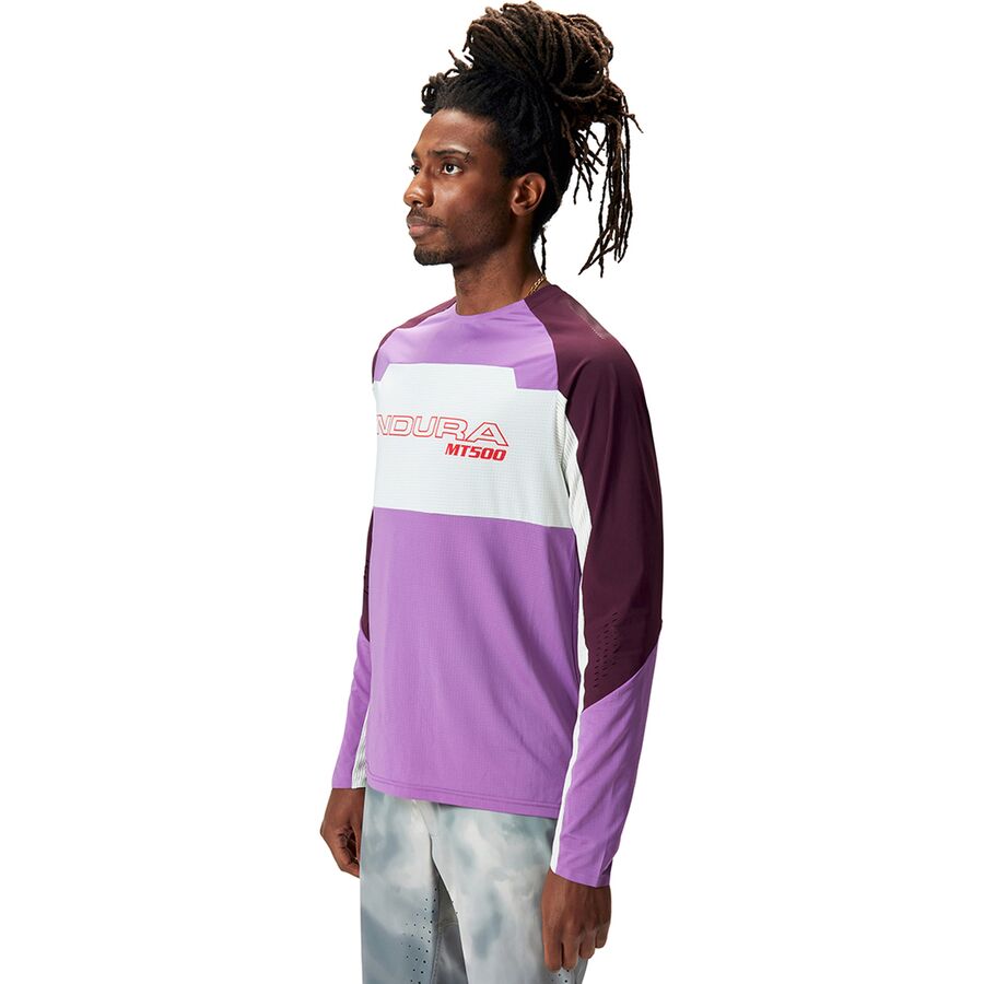 endura mt500 burner lite long-sleeve jersey - men's 21 endura mt500 burner lite long-sleeve jersey - men's