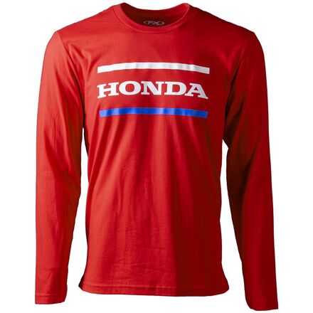 factory effex honda stripes long sleeve shirt