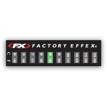 factory effex temperature stickers