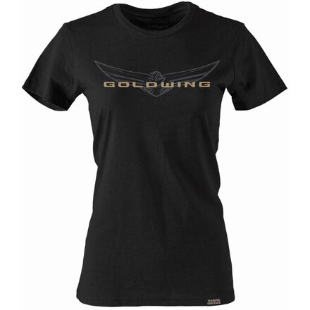 factory effex women's gold wing sketched t-shirt