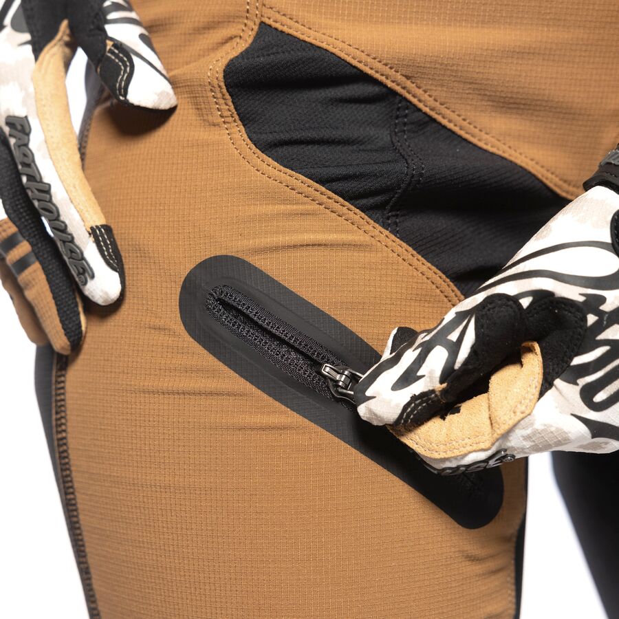 fasthouse 2024 girl's elrod pants - stay golden 7 fasthouse 2024 girl's elrod pants - stay golden