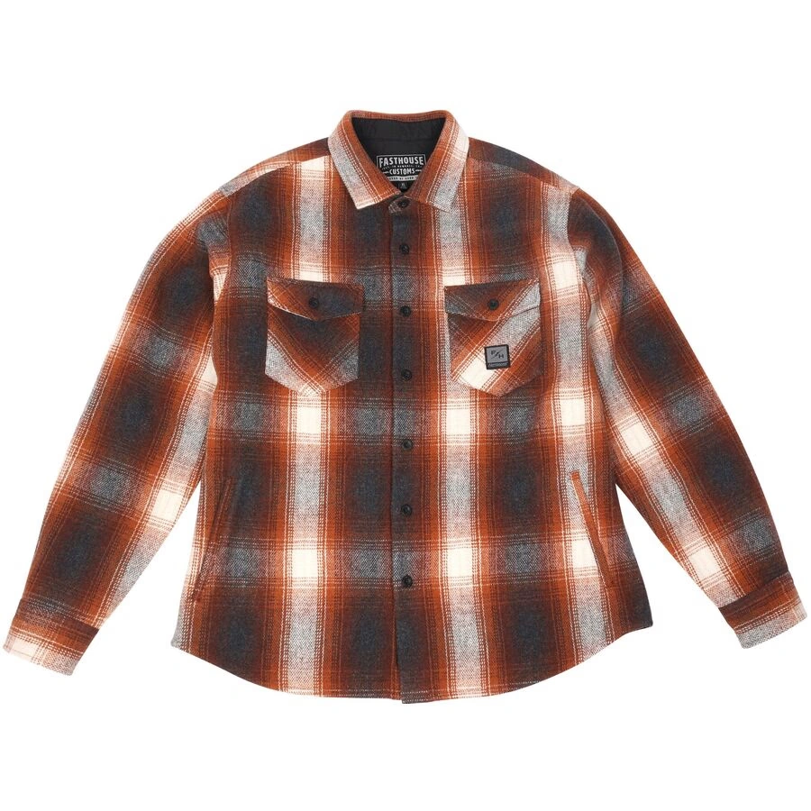 fasthouse folsom heavyweight flannel