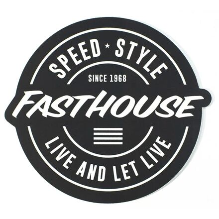 fasthouse four stripes sticker