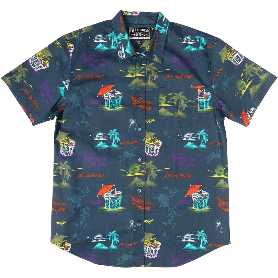 fasthouse hideout short sleeve shirt