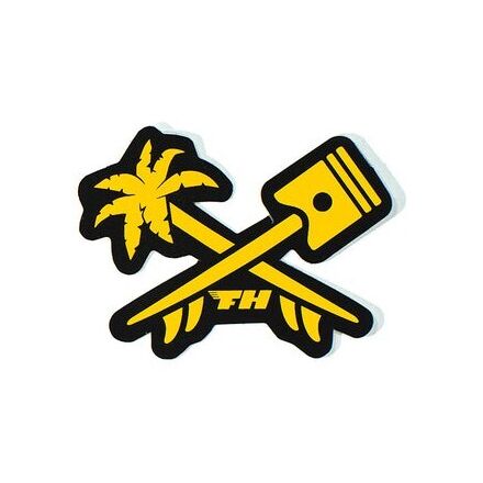 fasthouse palms & pistons sticker