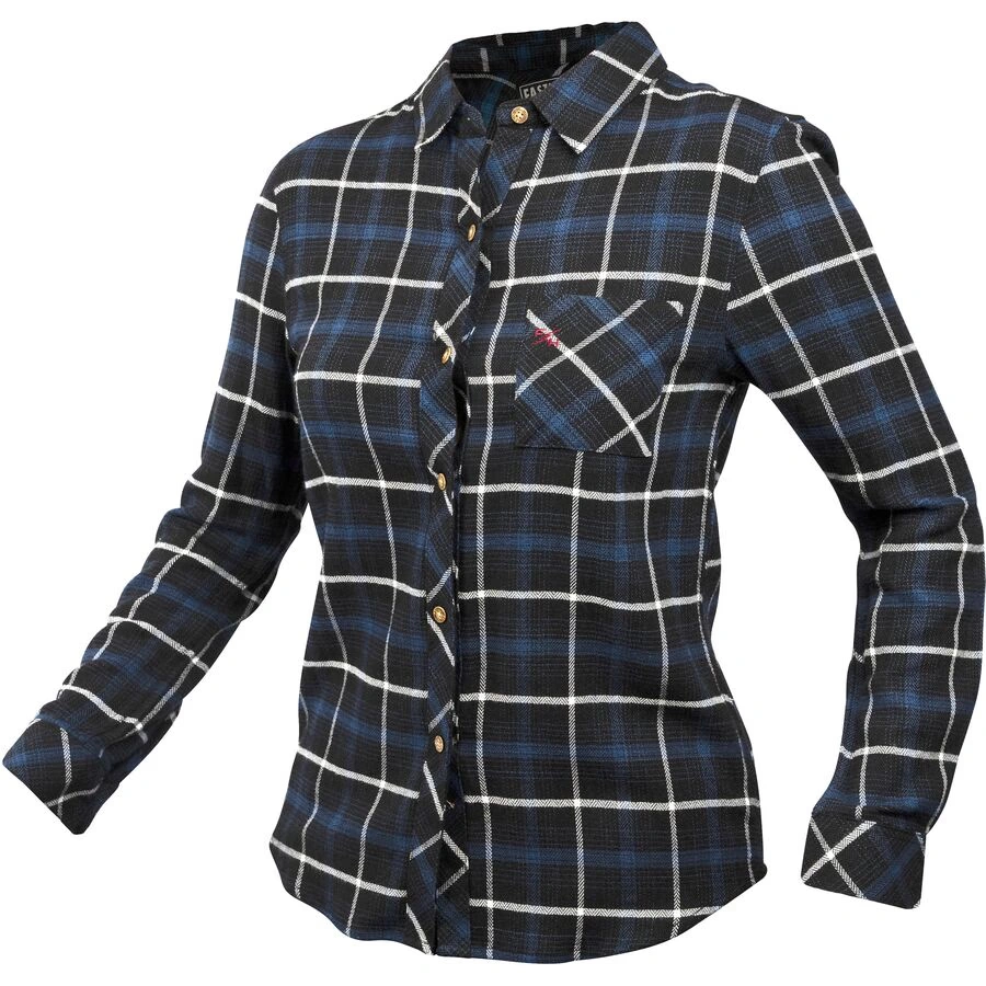 fasthouse women's honey flannel shirt