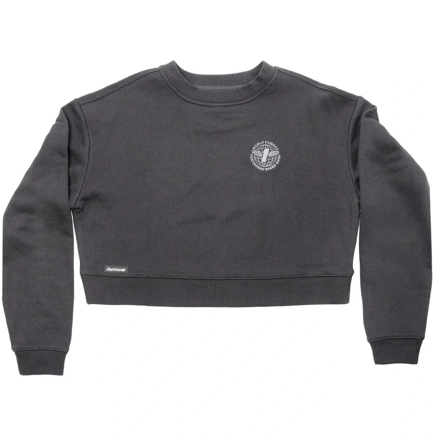 fasthouse women's renown crew neck sweatshirt