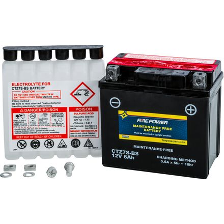 fire power maintenance free battery with acid